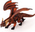 Mojo Ein Feuerdrache mit beweglichem Kiefer