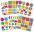 Janod Stickers Samolepky Geometrické tvary 150 ks