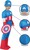 CAPTAIN AMERICA dětský kostým velikost (98-104cm)dlx