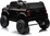 Elektrické autíčko Toyota Landcruiser 12V, čierne, široké jednomiestne sedadlo, 2,4 GHz di