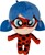 Orbico Miraculous: Coccinella Gatto Nero, peluche Lady Bug