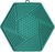 Podložka lízacia Epic Pet Lick&amp;Snack hexagon svetlo zelený 17x15cm
