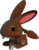 EUGY Králík 3D kartonová skládačka