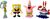 Comansi Spongebob Familiy Set (4 Figuren)