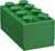 LEGO® mini  box 8 - zelená 46 x 92 x 43 mm