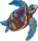 RECENTTOYS Drevené puzzle - Korytnačka
