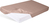 BABYMATEX Plachta napínacia Jersey 60x120cm svetlo hnedá