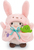 NICI Plüsch MyMochi Katze Angy 8cm im Hasenkostüm und Kaktus, Set Geschenkverpackung