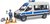 Bruder 2683 MB Sprinter Polícia so svetlami a zvukom