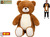 Plush Friends ours en peluche assis 0m+ 60 cm