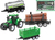 Tracteur 9cm à rétrofriction + 3 remorques