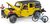 Bruder 02543 JEEP Wrangler Rubicon, horský bicykel a cyklista