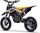 Motocross Eléctrico para niños Beneo Motors Panther amarillo - 550W