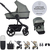 EASYWALKER Set XXL kočík kombinovaný Harvey5 Agave Green s príslušenstvom