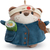 NICI peluche MyMochi Lontra Jiro 8 cm con sushi e costume da chef, confezione regalo