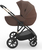 KINDERKRAFT Kočík kombinovaný 2v1 Prime 3 Velvet Mocca