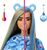 Barbie Cutie Reveal bábika a starostliví medvedíkovia - modrá
