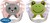 Dr.Browns PreVent cum 0-6m 2 Stück ZOO rosa und lila