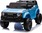 Elektrické autíčko Toyota Landcruiser 12V, modré, široké jednomiestne sedadlo, 2,4 GHz dia