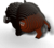 EUGY Bison 3D puzzle di cartone