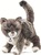 STEIFF Originals Kitty cat, светлосива плюшена играчка