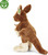 Kangourou en peluche avec bébé 27 cm ECO-FRIENDLY