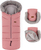PETITE&amp;MARS Ensemble de sac d'hiver Arctic 4en1 + gants pour poussette Furry Old Rose