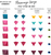 Costruzioni Trido - Flamingo Large, 36 pezzi