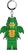 LEGO Minifigures Zelená dračica svietiaca figúrka (HT)