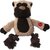 Hračka Dog Fantasy Snuggle mix zvierat s uzlami a pískatkom 21cm
