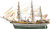 OCCRE Amerigo Vespucci 1:100 + plachty Kit