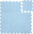Penová podložka Puzzle 30x30 cm 9ks, Floral Blue