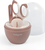 BABYONO Ensemble manucure pour enfants gris Beige