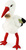 Plišasta štorklja 32 cm ECO-FRIENDLY PLUSH WORLD