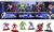 Figurine nano de colecție din metal Marvel Avengers 1,65", set de 6 buc.