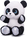 Panda plyšová 37cm sediaca