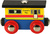 Bigjigs Rail Drevená vláčikodráha - Vagónik