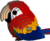 EUGY Papoušek 3D kartonová skládačka