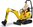 Bruder 62002 Mikrobager JCB s figúrkou