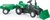Tractor cu pedale Ranchero mare cu remorcă și încărcător