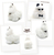 INKARI Plyšová hračka Alpaca Medium Ivory White 32cm