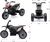 Elektrický motocykel BABY MIX Honda CRF 450R zelený