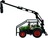 Bburago Farm Traktor 10cm Fendt 1050 Vario - Forsttraktor