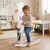 Caballito balancín de madera para niños Baby Mix blanco