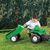 Tractor cu pedale Ranchero mare cu remorcă și încărcător
