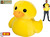 Plush Friends kačica plyšová 60 cm