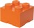 LEGO® úložný box 4 - oranžová 250 x 250 x 180 mm
