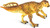 Safari® Psittacosaurus dinosaurus