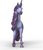 Schleich Armăsar unicorn Orchid