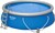 Bestway Nadzemný bazén kruhový Fast Set, kartušová filtrácia+rebrik priemer 4,57m x 122 cm